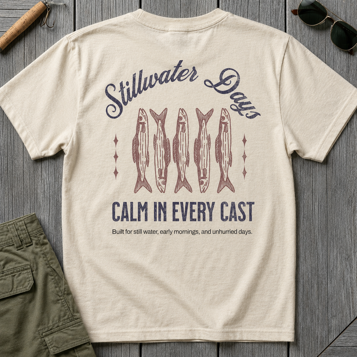 Stillwater Days Calm Cast Tee