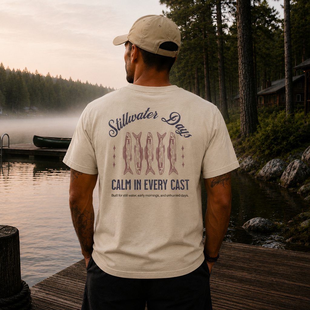 Stillwater Days Calm Cast Tee