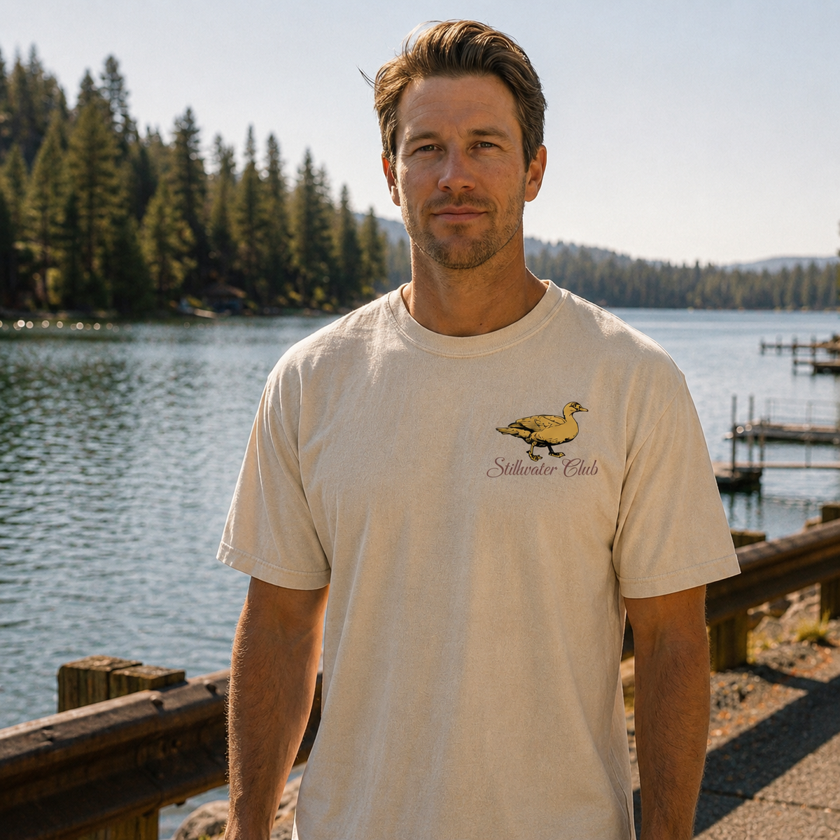 Stillwater Club Mallard Essential Tee