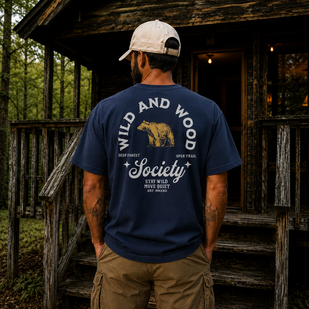 Wild and Wood Society Tee