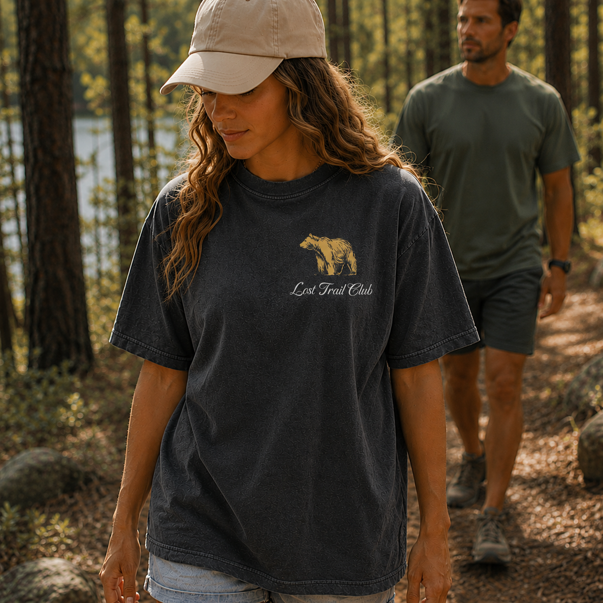 Lost Trail Club Bear Essential Tee