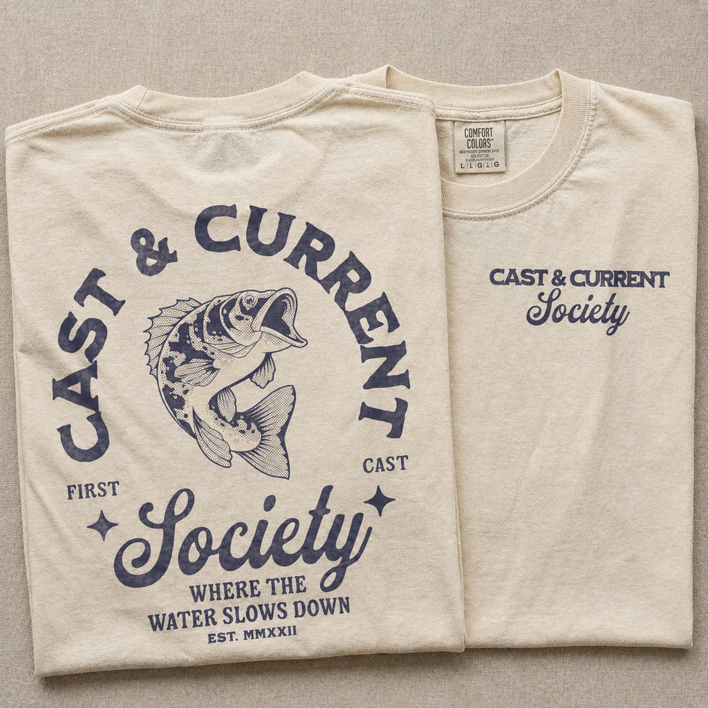 Cast and Current Society Tee