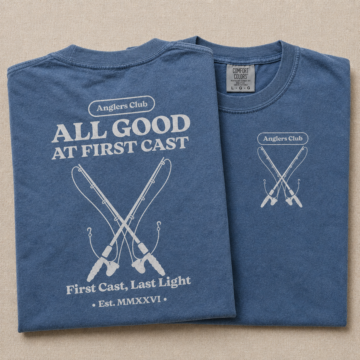 Anglers Club Fishing Tee