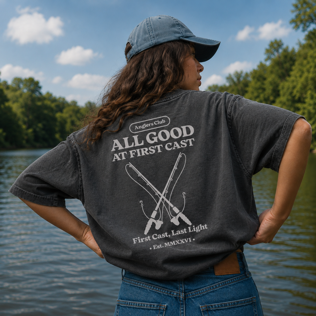 Anglers Club Fishing Tee