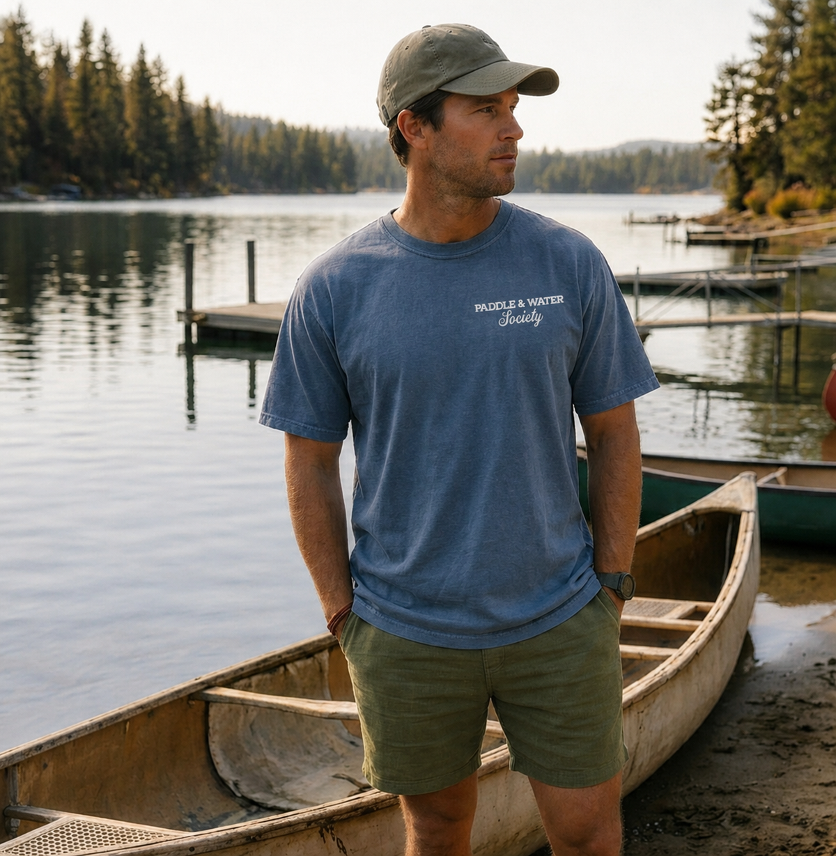 Paddle and Water Society Lake Life Tee