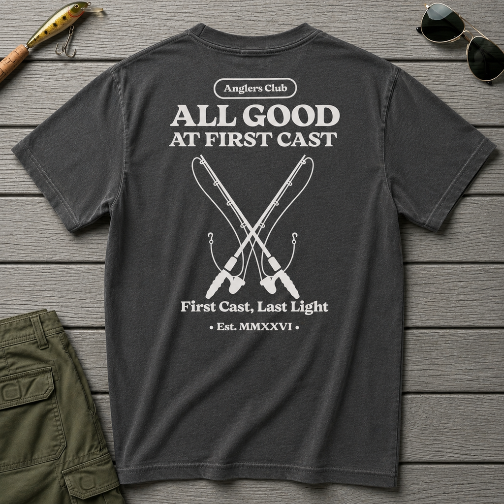 Anglers Club Fishing Tee