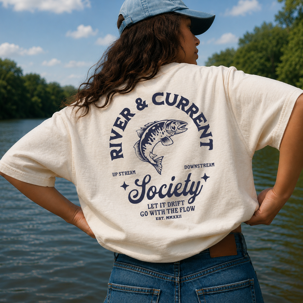 River and Current Society River Life Tee