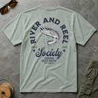 River and Reel Society Fishing Tee