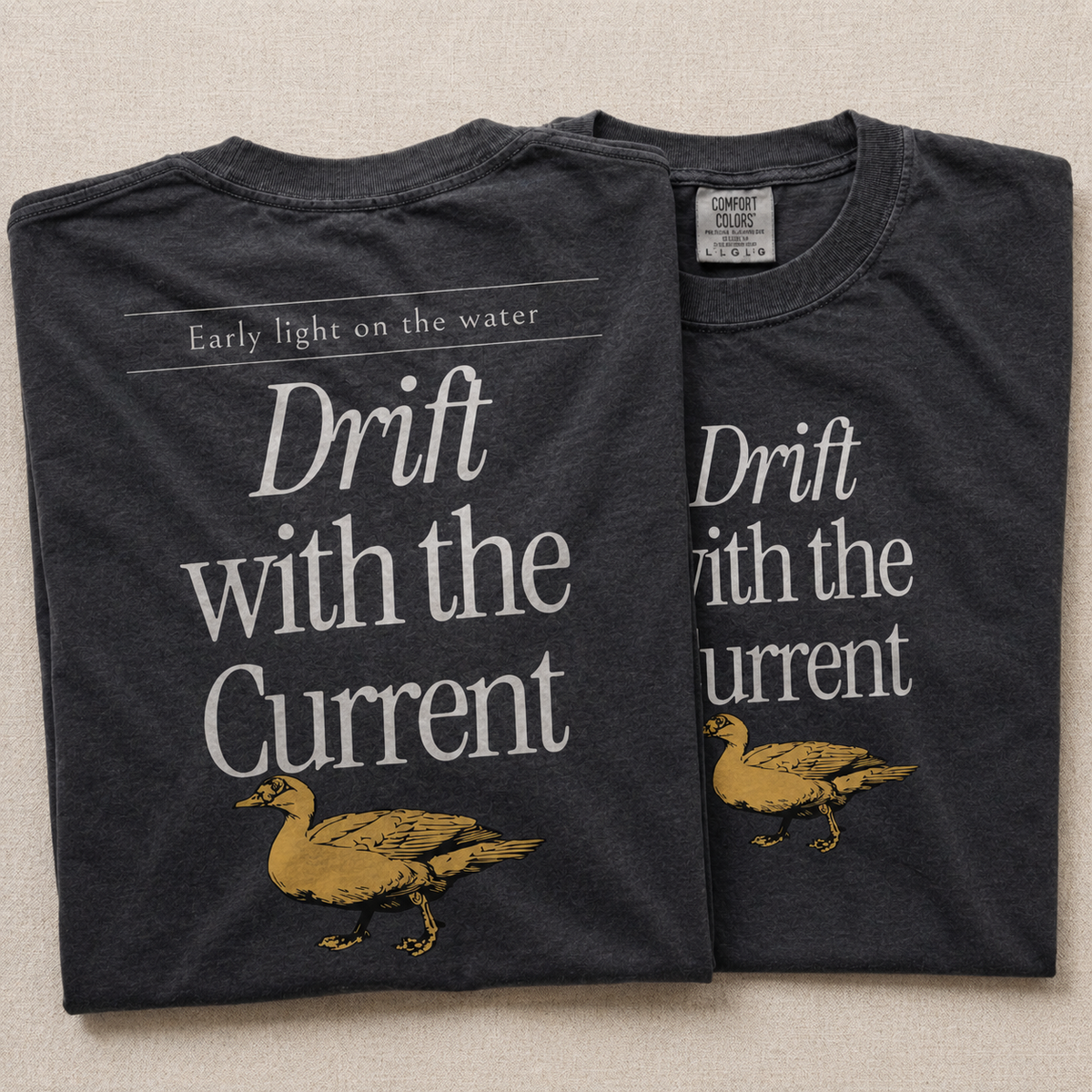 Drift with the Current Lake Life Tee