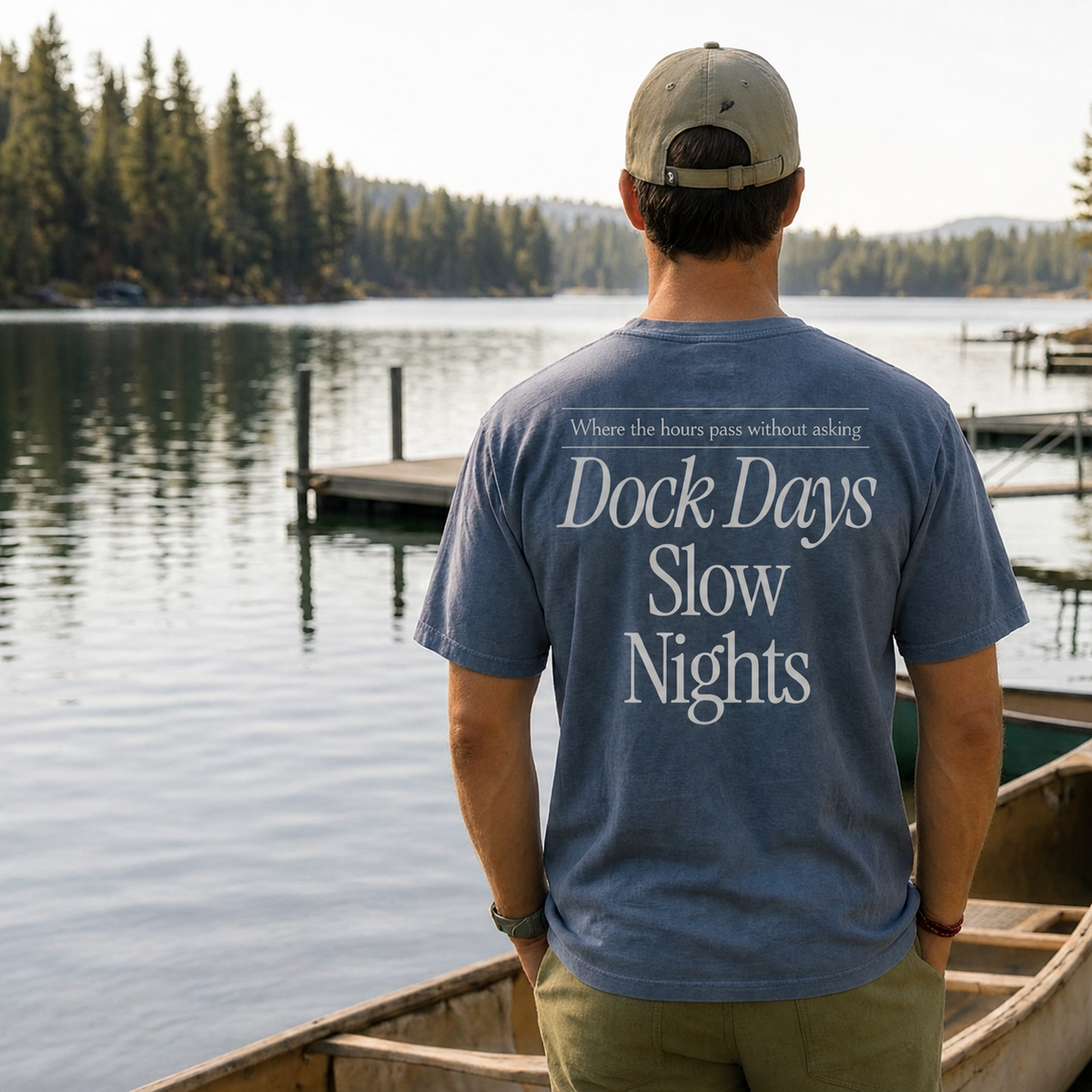Dock Days Slow Nights Tee