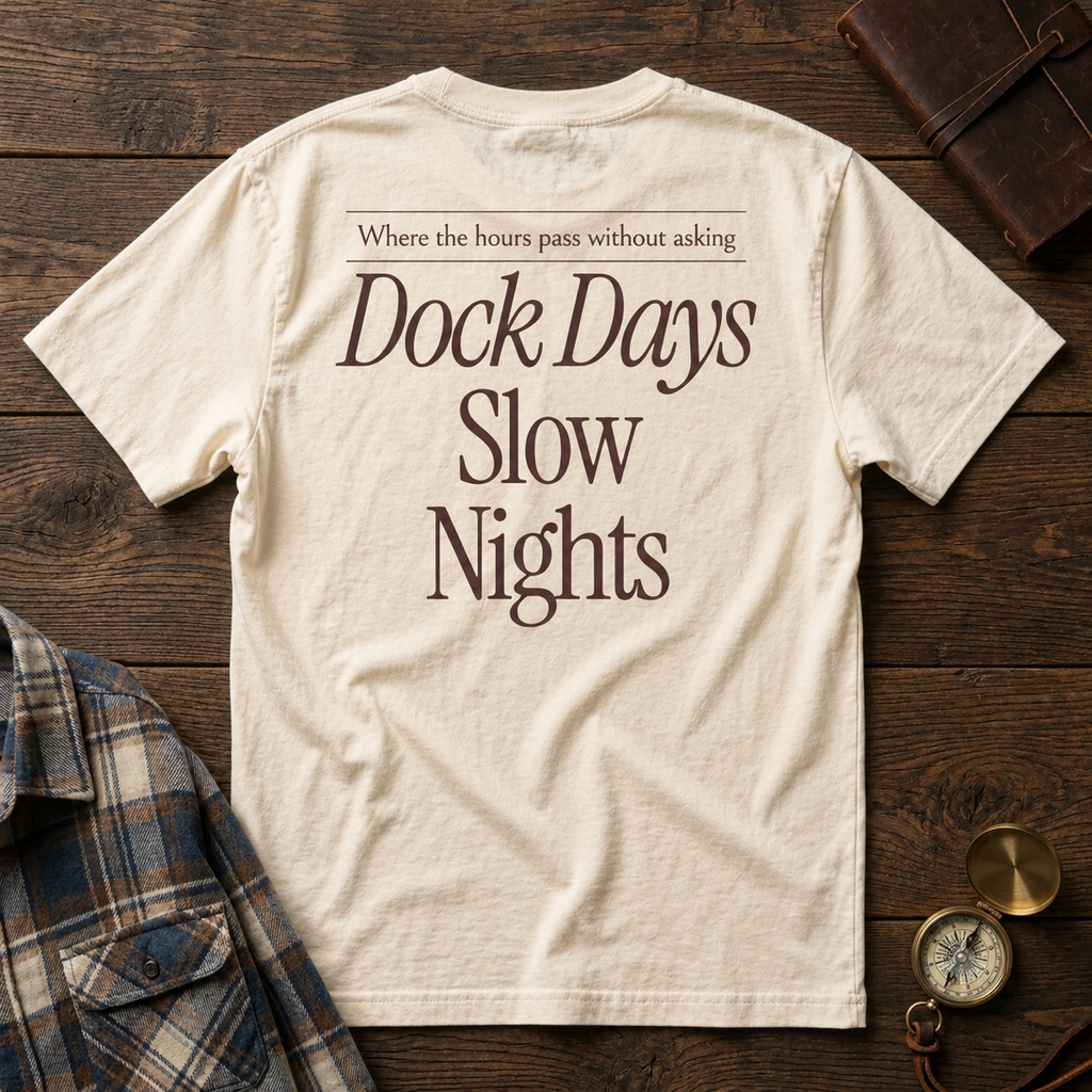 Dock Days Slow Nights Tee