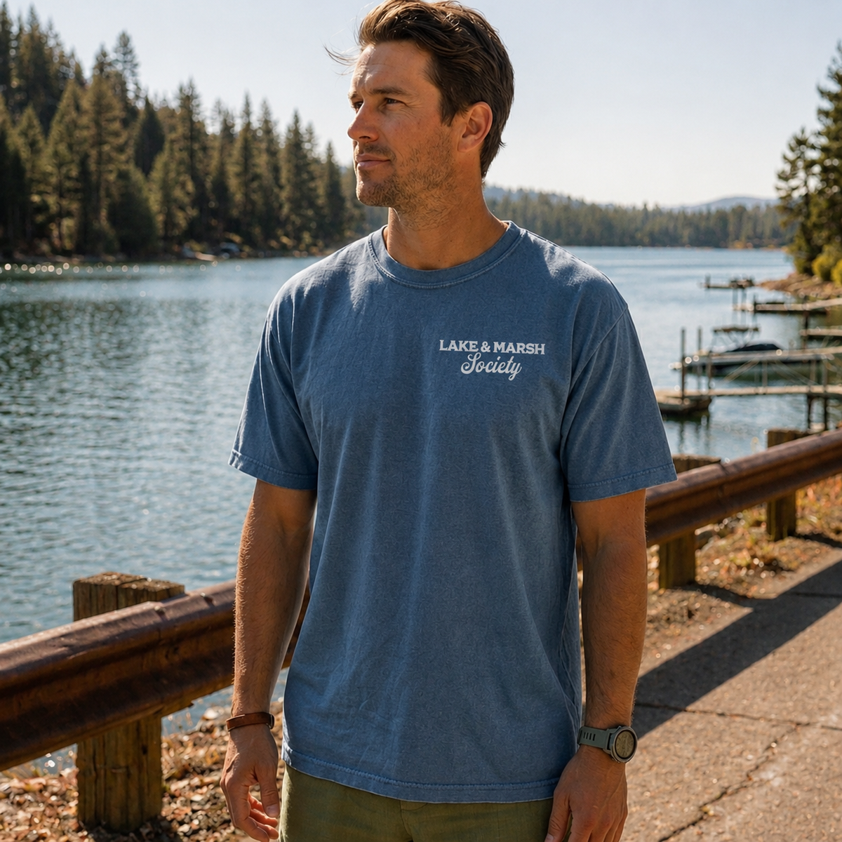 Lake and Marsh Society Tee