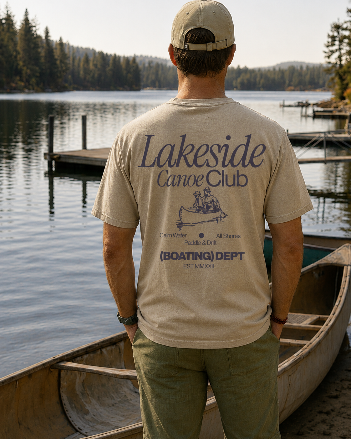 Lakeside Canoe Club Tee
