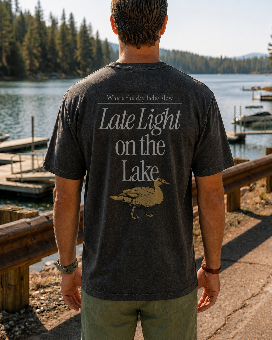 Late Light on the Lake Tee