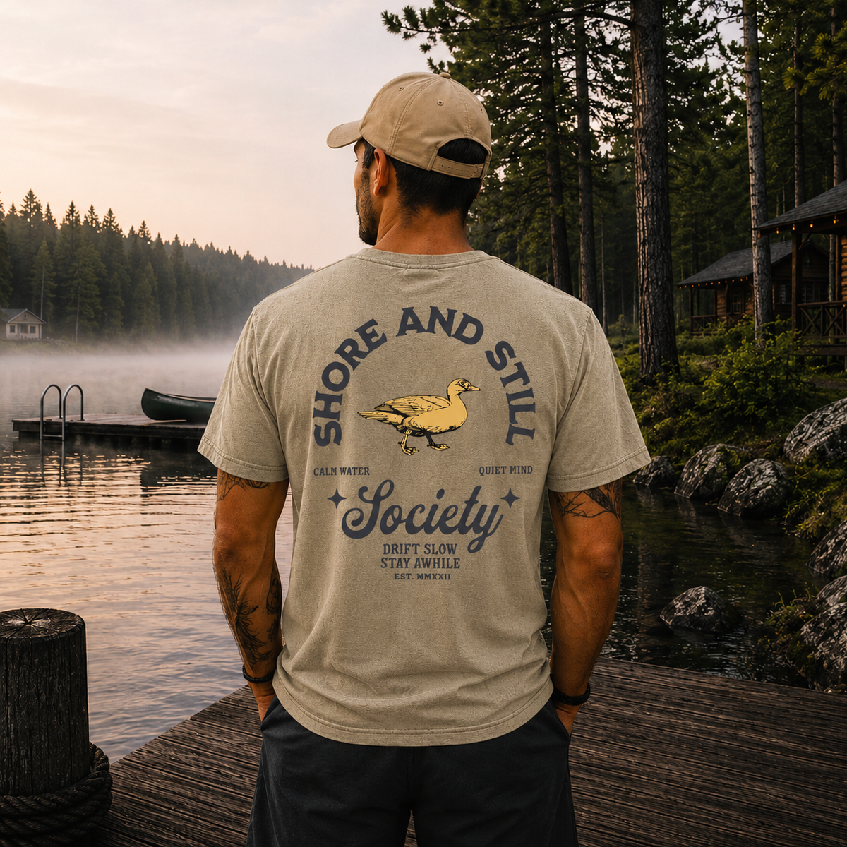Shore and Still Society Tee