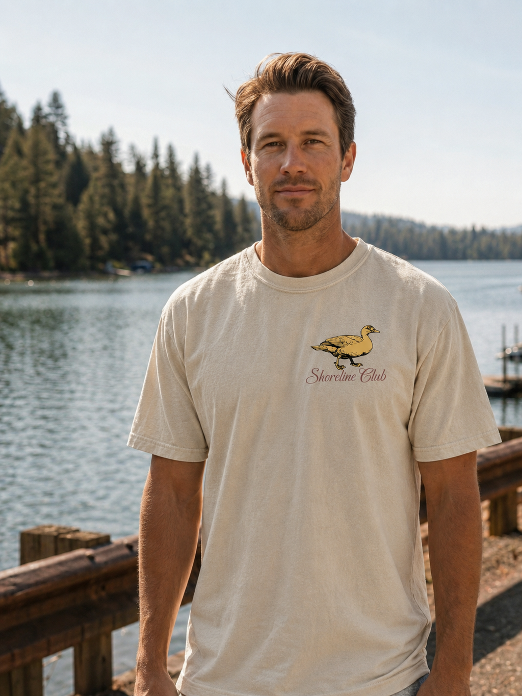 Shoreline Club Mallar Essential Tee