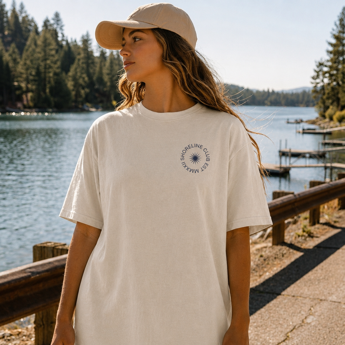 Shoreline Club Star Essential Tee