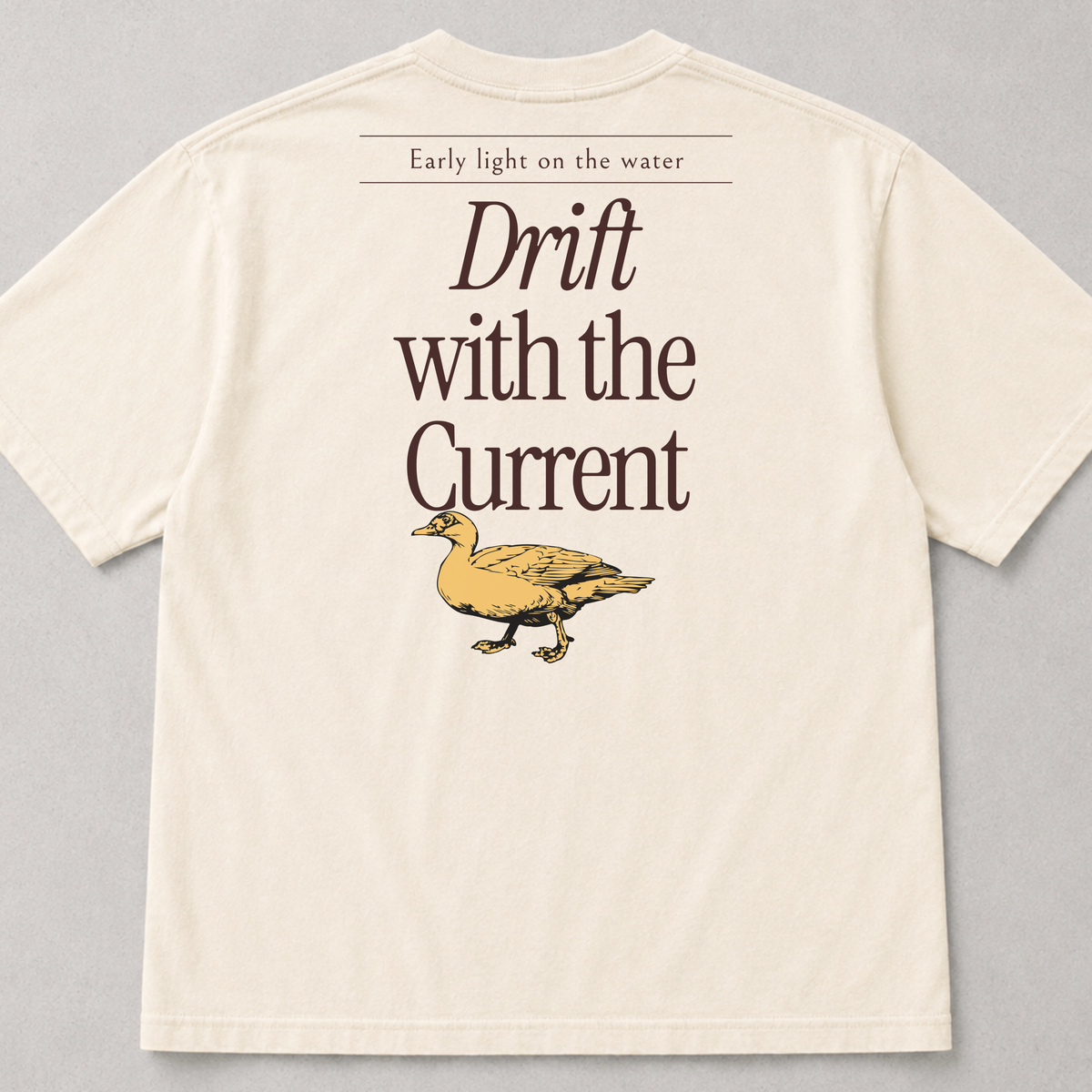 Drift with the Current Lake Life Tee