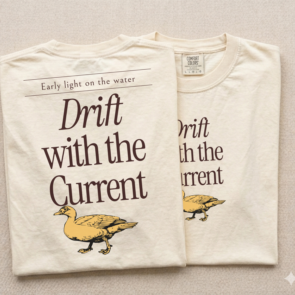 Drift with the Current Lake Life Tee
