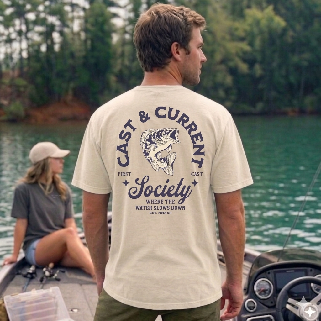 Cast and Current Society Tee