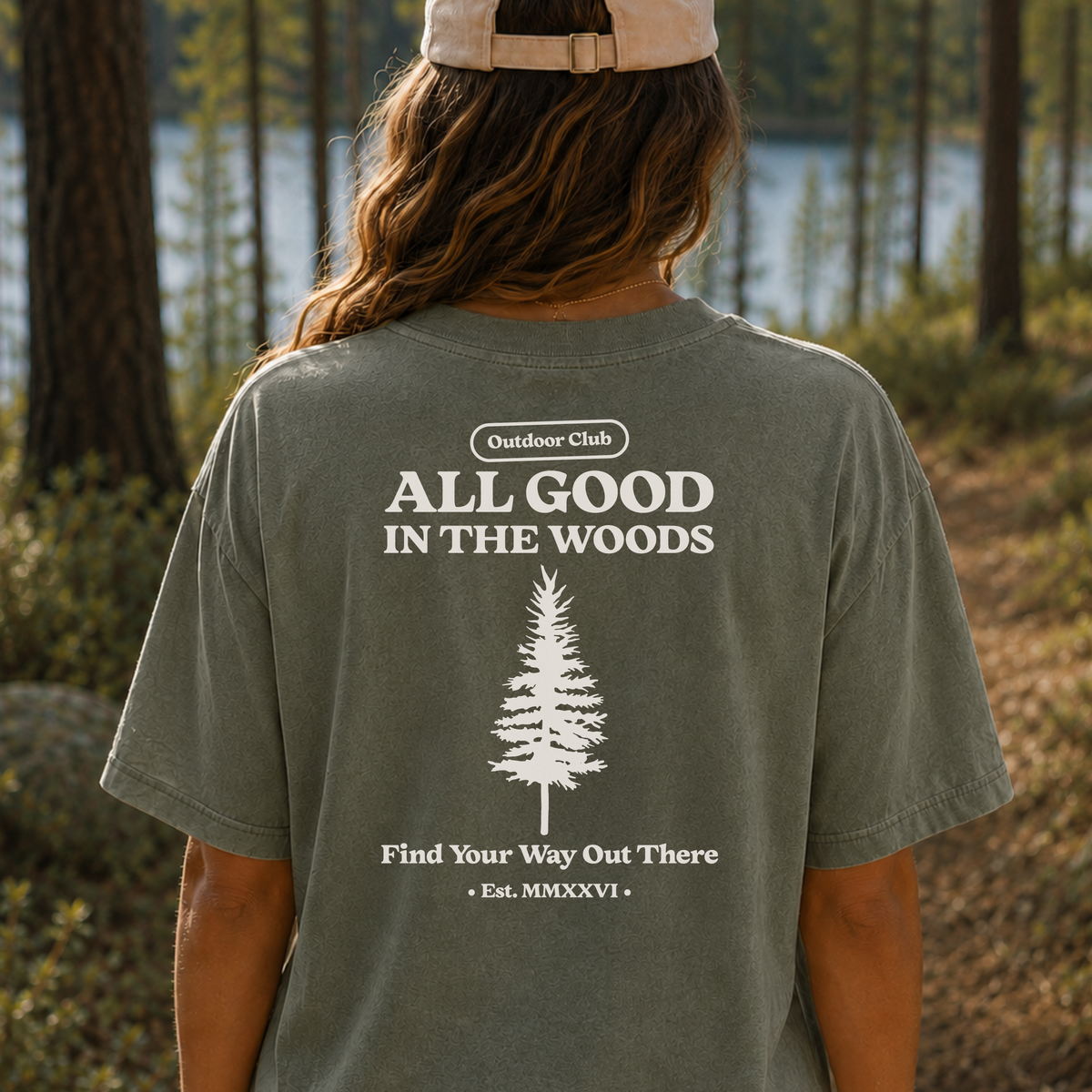 Outdoor Club Hiking Tee