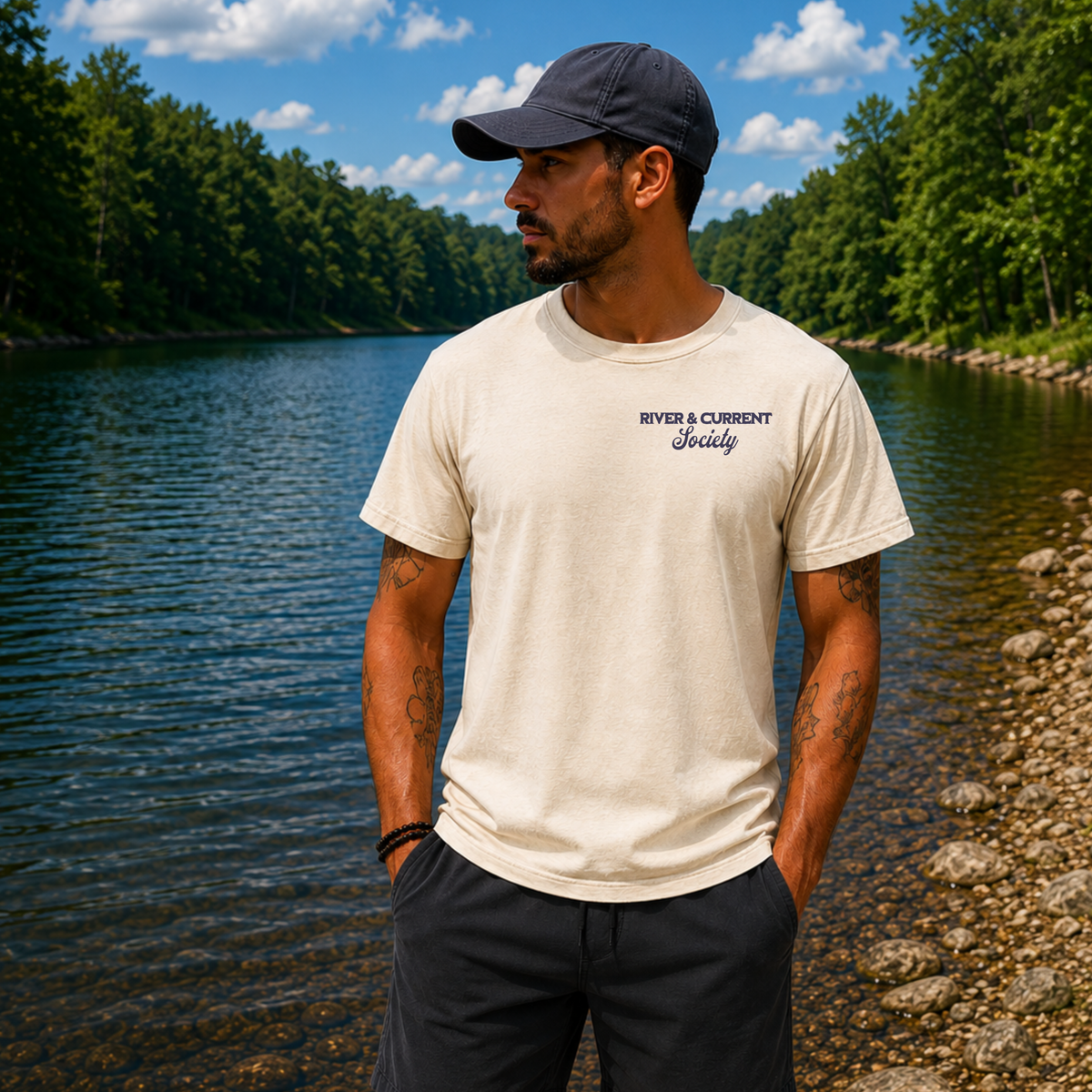 River and Current Society River Life Tee
