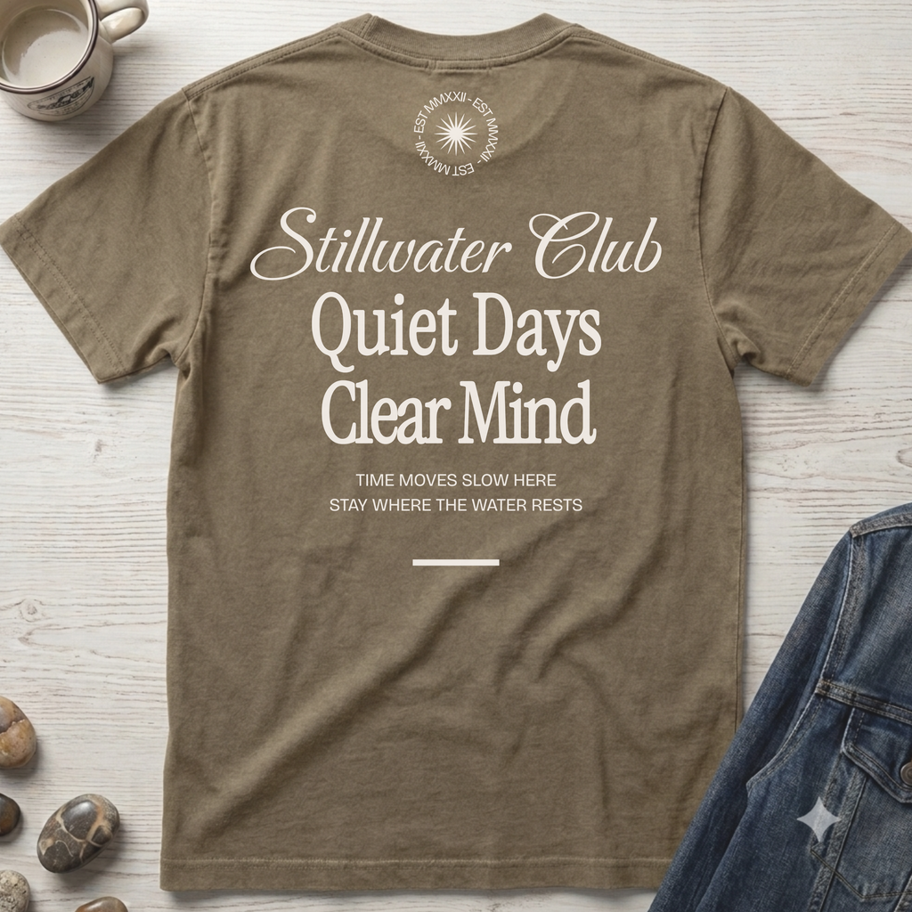 Stillwater Club Quiet Days Tee