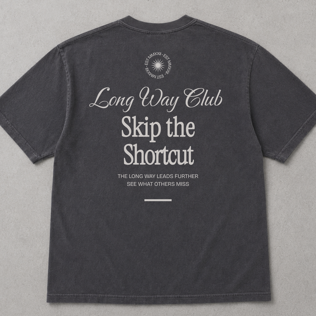 Long Way Club Tee