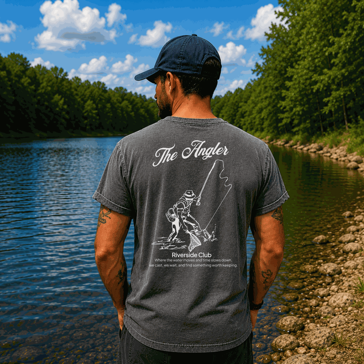 The Angler Fly Fishing Tee