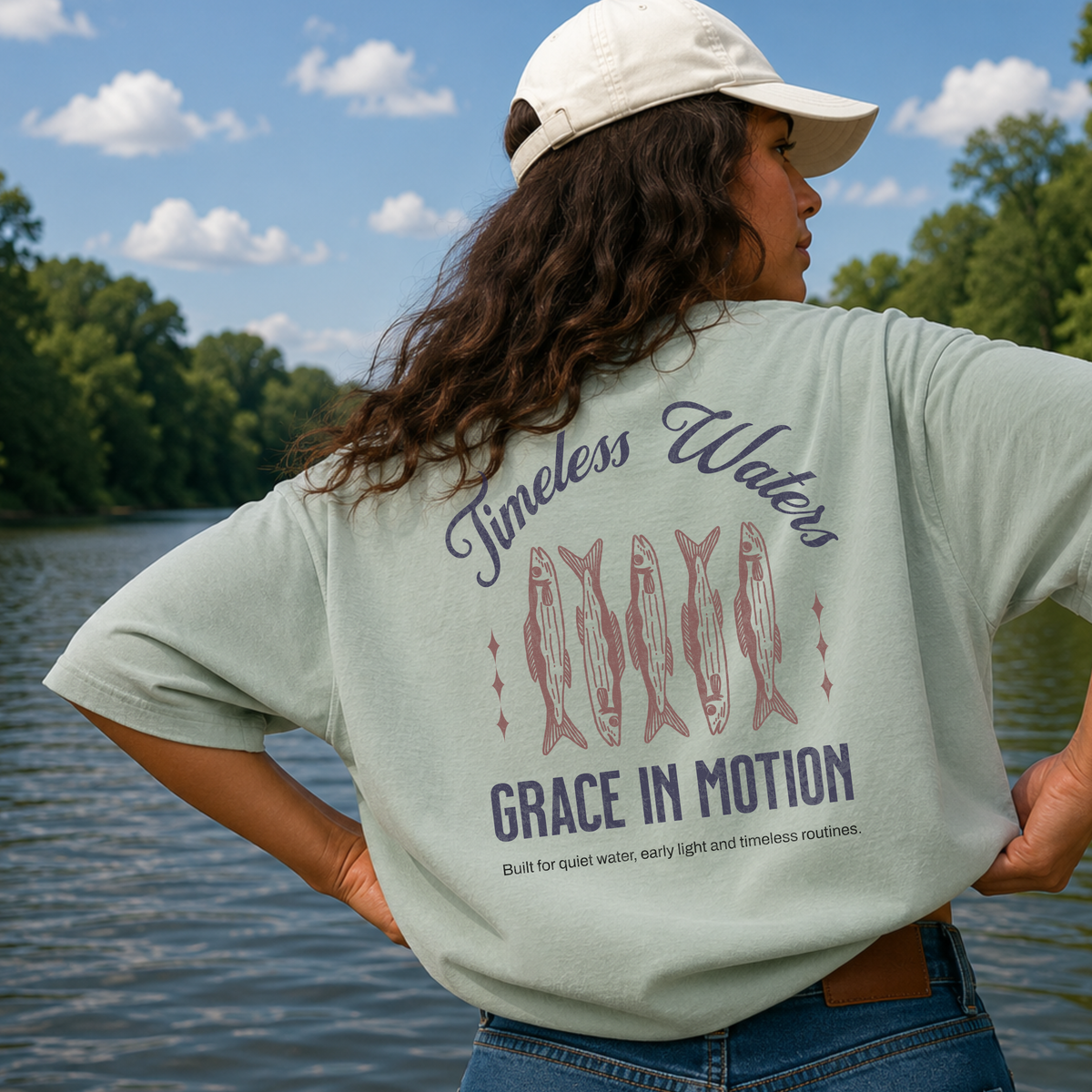 Timeless Waters Fishing Tee