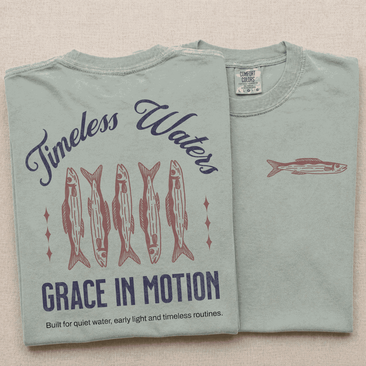 Timeless Waters Fishing Tee