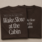 Wake Slow Tee