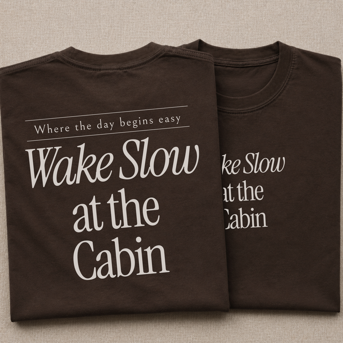 Wake Slow Tee