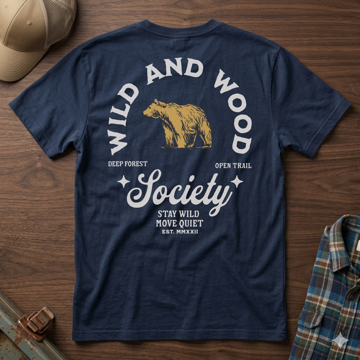 Wild and Wood Society Tee